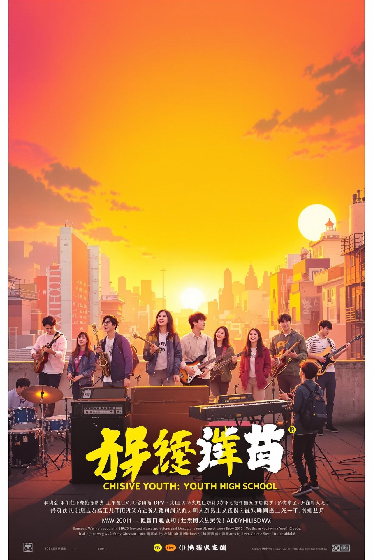 无敌影院作品《青春如歌》电影海报