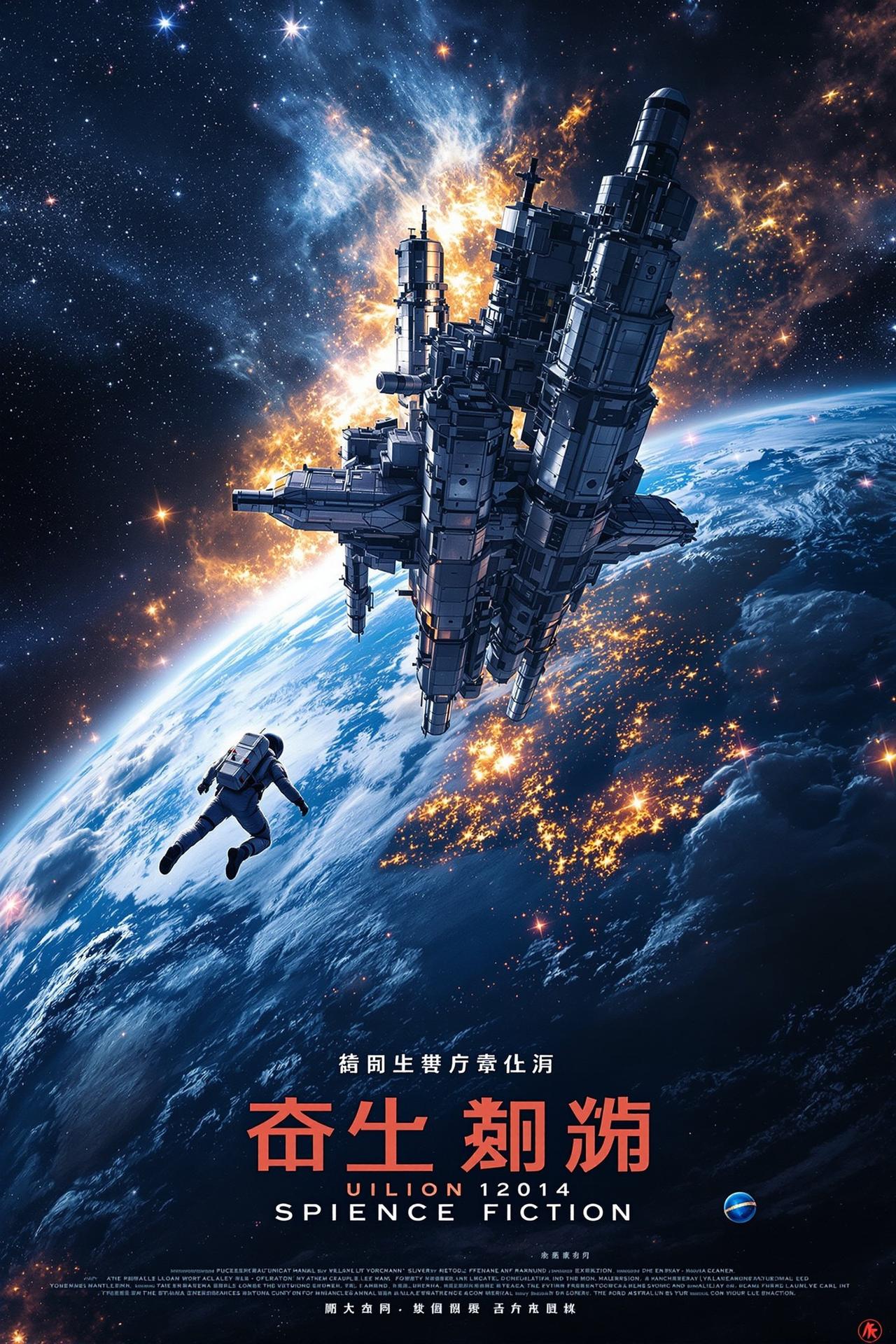 无敌影院作品《星际归途》电影海报